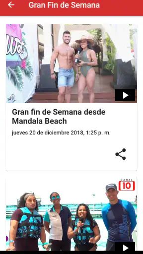 Canal 10 screenshot