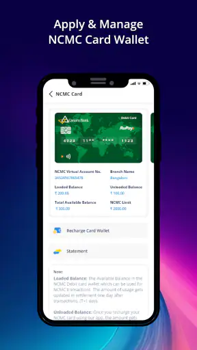 Canara ai1- Mobile Banking App screenshot