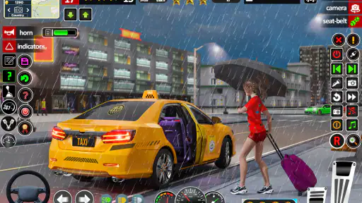 Car Driving Taxi Simulator screenshot