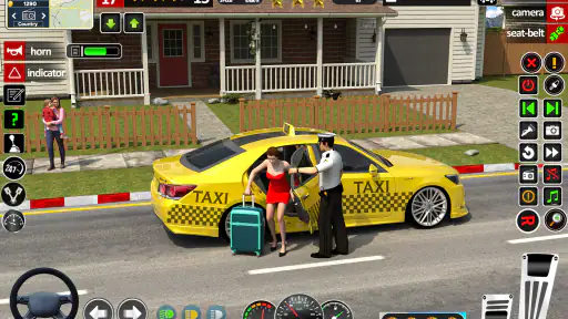 Car Driving Taxi Simulator screenshot