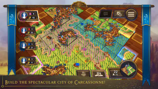 Carcassonne: Tiles & Tactics screenshot