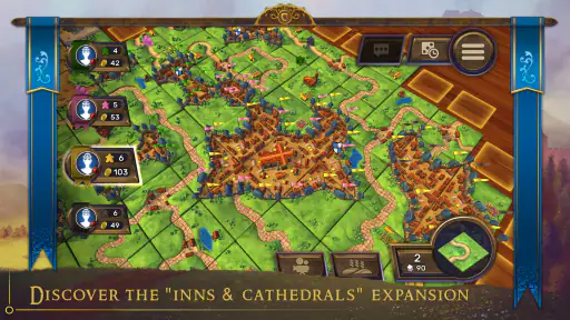 Carcassonne: Tiles & Tactics screenshot