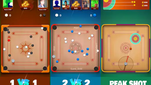 Carrom Board  لعبة مجلس كاروم screenshot