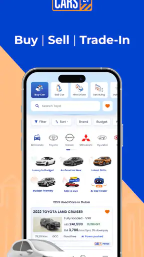 CARS24 UAE: Used cars, Drivers screenshot