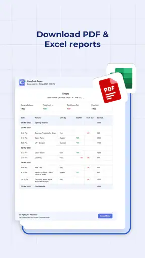 CashBook: Business Hisab Kitab screenshot