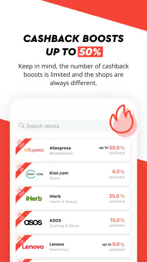 Cashback — LetyShops screenshot