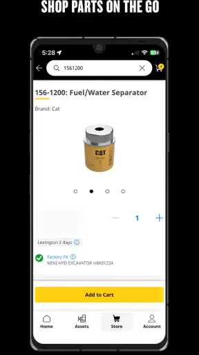 Cat® Central screenshot