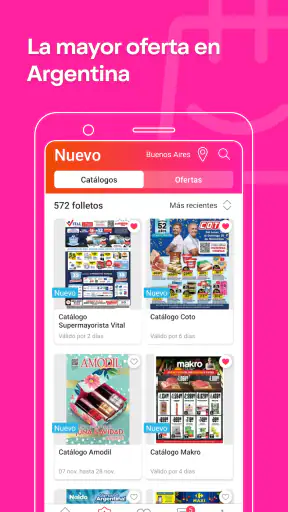 Catálogos y ofertas Argentina screenshot
