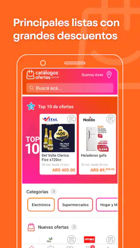 Catálogos y ofertas Argentina screenshot