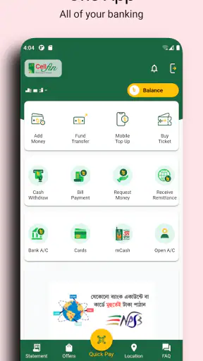 CellFin screenshot