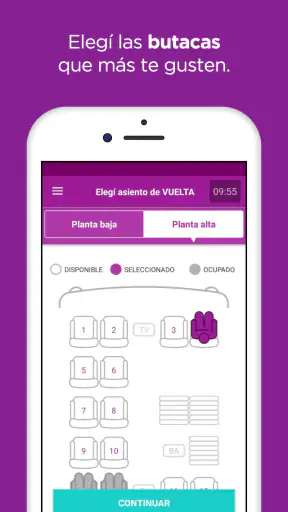 Central de Pasajes screenshot