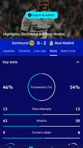 Champions League Official screenshot