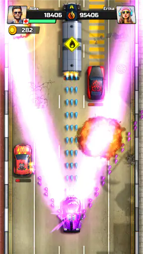 Chaos Road: Combat Car Racing screenshot
