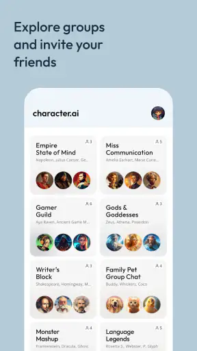 Character AI: Chat, Talk, Text screenshot