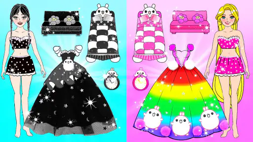 Chibi Doll Dress Up DIY Games screenshot