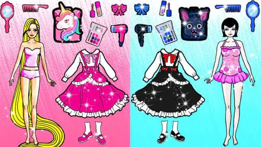 Chibi Doll Dress Up DIY Games screenshot
