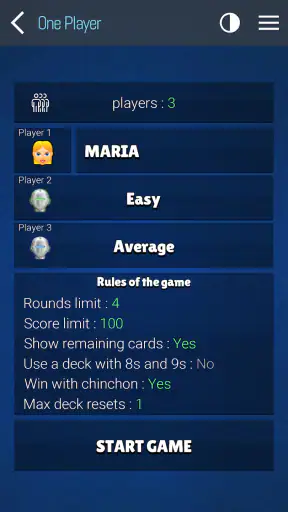Chinchon - Spanish card game screenshot