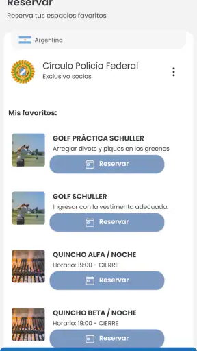Círculo Policía Federal screenshot