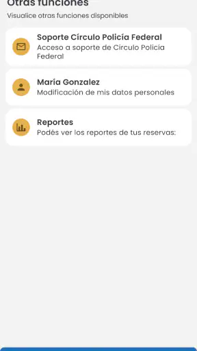 Círculo Policía Federal screenshot
