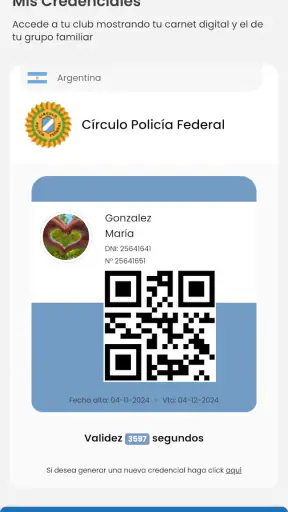 Círculo Policía Federal screenshot