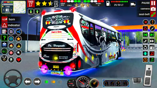 City Bus Game Highway US Bus screenshot