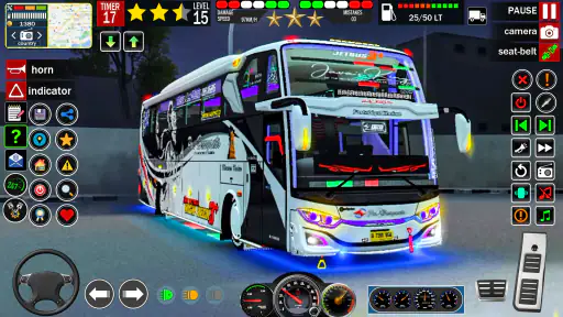 City Bus Game Highway US Bus screenshot