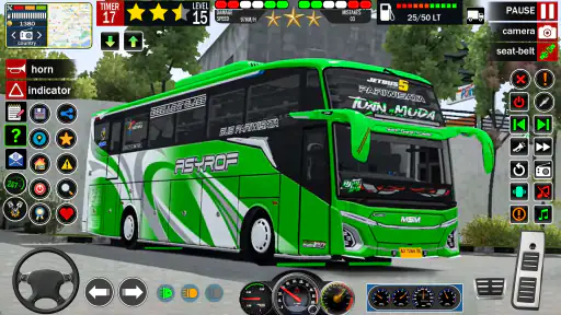 City Bus Game Highway US Bus screenshot