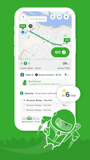 Citymapper screenshot