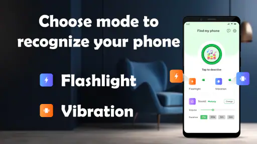 Clap to Find Phone with Flash screenshot