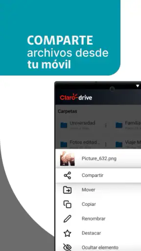 Claro drive screenshot