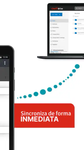 Claro drive screenshot