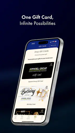 Club Apparel screenshot