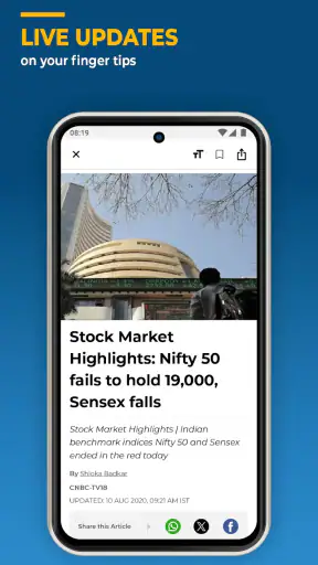 CNBC-TV18: Business News screenshot