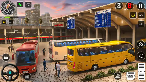 Coach Simulator :  Bus Game screenshot