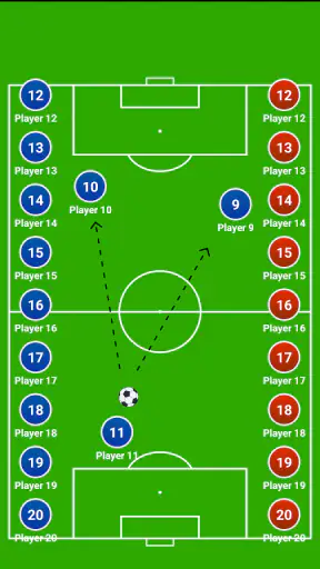 Coach Tactic Board: Soccer screenshot