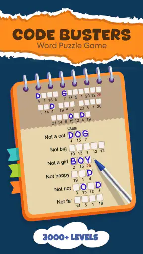 Code Busters: Word Puzzle Game screenshot