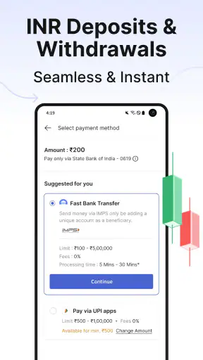 CoinDCX: Bitcoin Crypto App screenshot