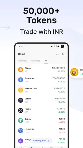 CoinDCX: Bitcoin Crypto App screenshot
