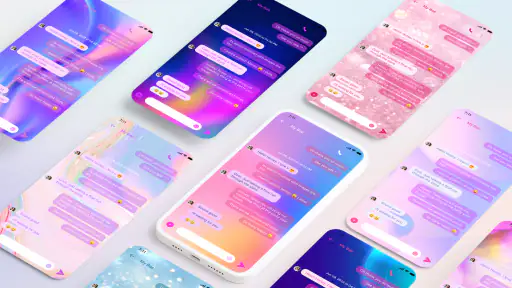Color SMS - رسائل SMS screenshot