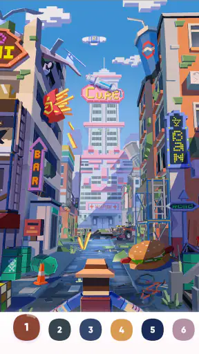 Color Time - Paint by Number screenshot