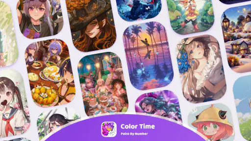 Color Time - Paint by Number screenshot