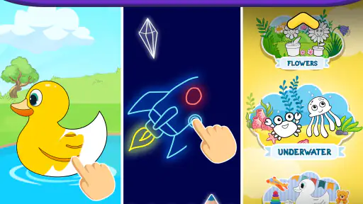 Coloring games for kids: 2-5 y screenshot