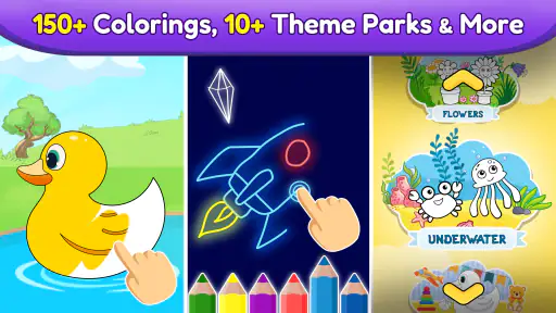 Coloring games for kids: 2-5 y screenshot