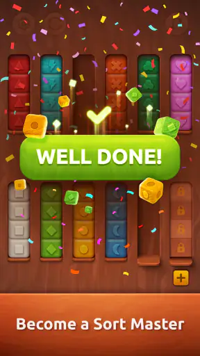 Colorwood Sort Puzzle Game screenshot