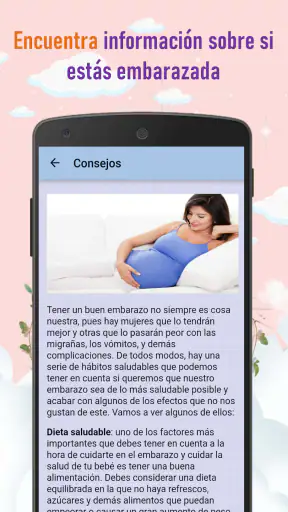 Como saber si estás embarazada screenshot