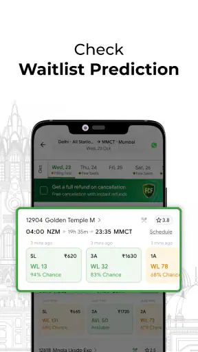 ConfirmTkt: Train Booking App screenshot