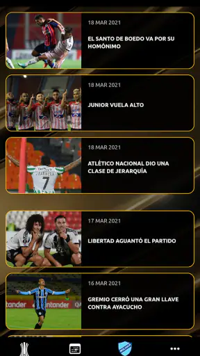 CONMEBOL Libertadores screenshot