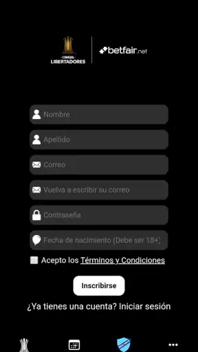 CONMEBOL Libertadores screenshot