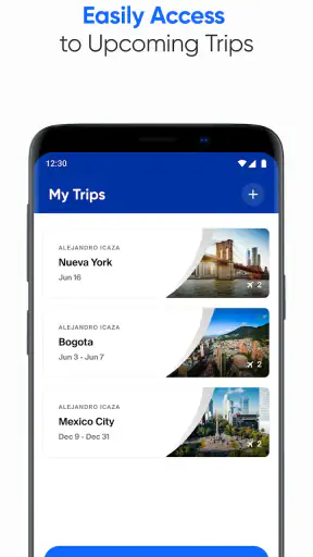 Copa Airlines screenshot