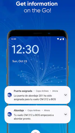 Copa Airlines screenshot